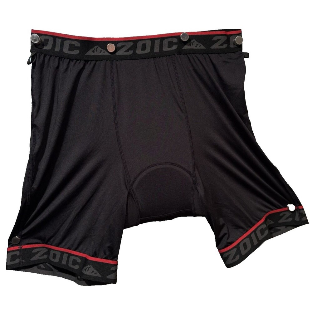 Zoic Essential 9" Padded Men's Liner, Black, XXL Cycling RN# 82425 EXCELLENT